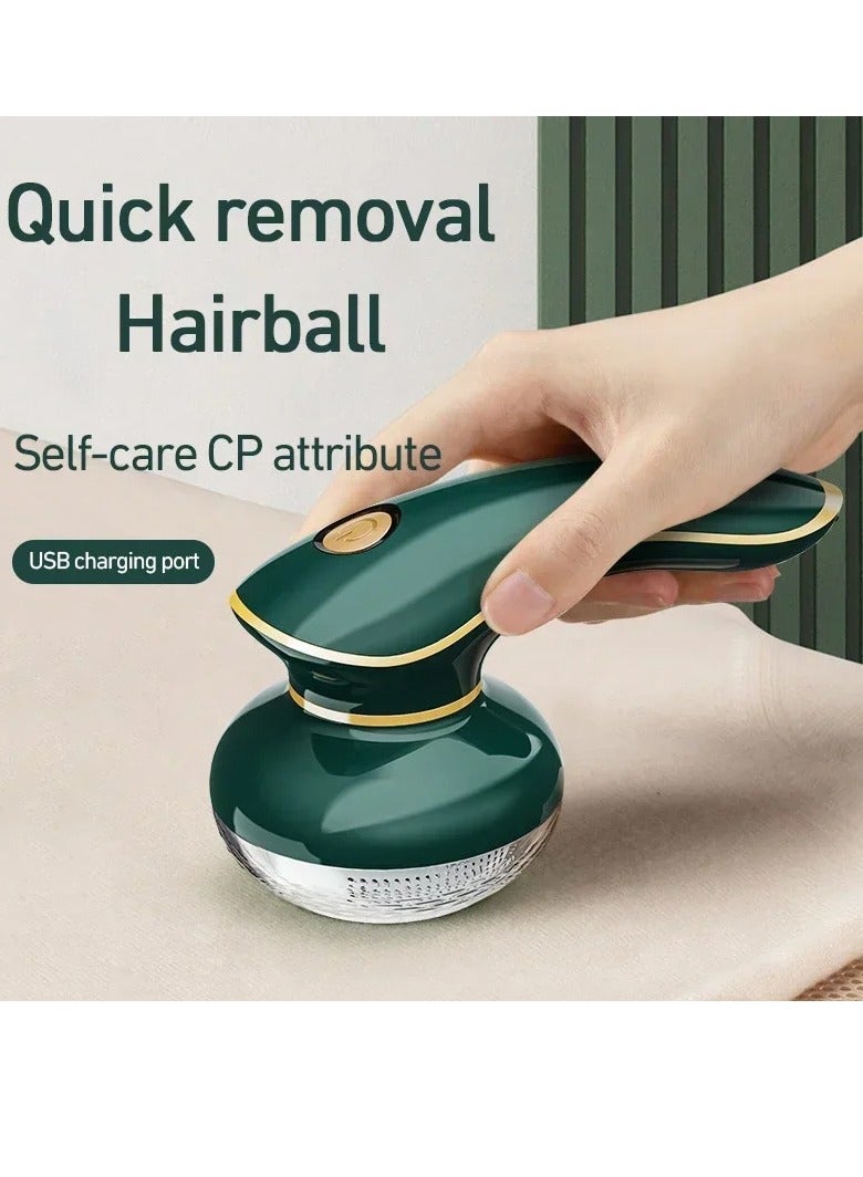 AROAQ Electric Lint Remover, USB Rechargeable Pellet Remover Machine, Portable And Durable Fabric Shaver, Double Protection Efficient Fabric Fuzz Remover With Suction Device, (White) - Image 5