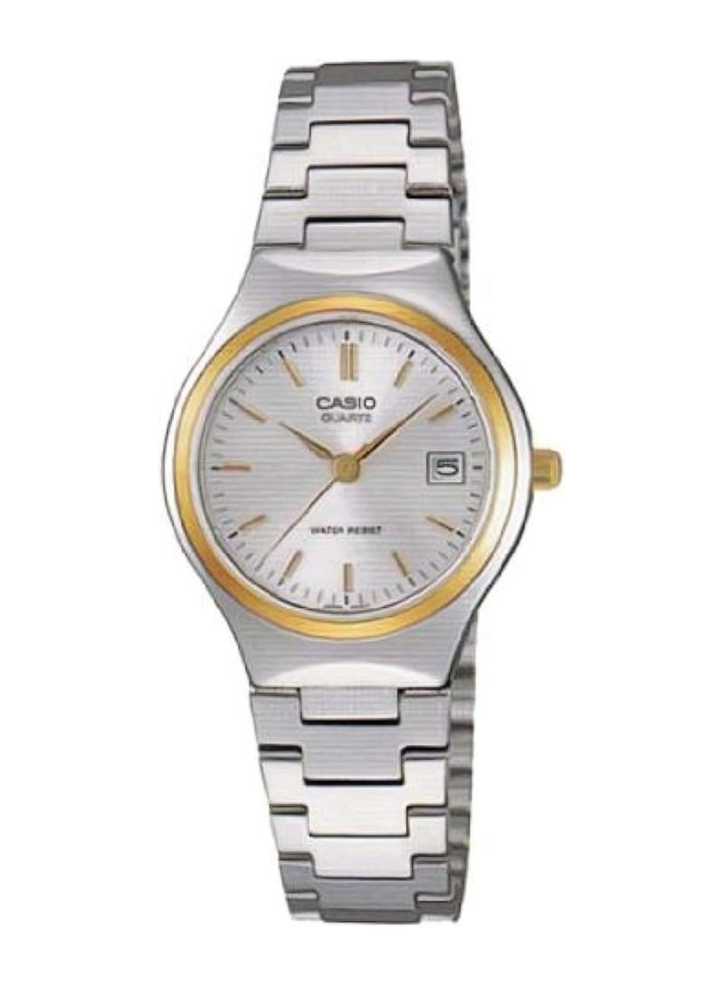 Casio LTP-1170G-7A Women's Silver Stainless-Steel Quartz Analog Watch with Date LTP-1170G-7A - Image 1