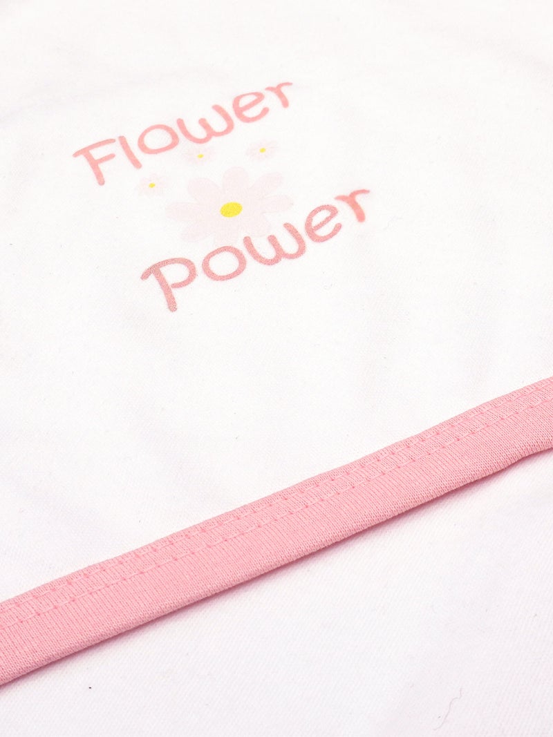 Babies Basic 100% Cotton Swaddle / Receiving Blanket for New Born, 75*75cm , Pink - Image 5