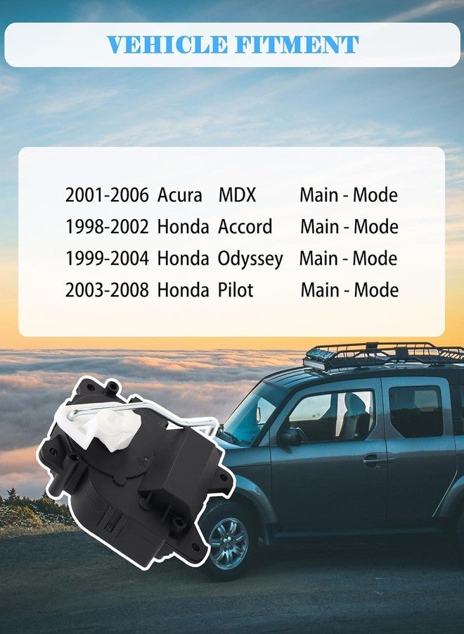 E-Shin 604-376 HVAC Air Heater Blend Door Actuator Compatible with Honda 1998-2002 Accord 1999-2004 Odyssey 2003-2008 Pilot 2001-2006 Acura MDX Main - Mode Replaces# 79140-S0X-A01 79140-S84-A01 - Image 5