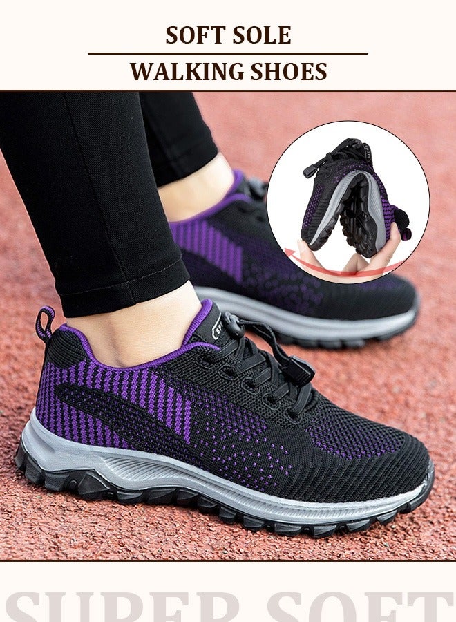 Sports shoes: anti-slip, soft soles, breathable mesh, shock-absorbing, stylish casual sports shoes, ultra-lightweight, available in large sizes  - Image 3