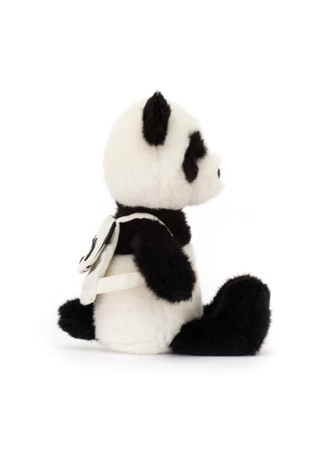 Jellycat Backpack Panda Stuffed Animal, 8.5 inches - Panda Plush Toy - Classic Children's Gift - Image 2