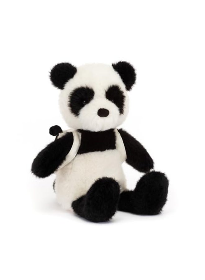 Jellycat Backpack Panda Stuffed Animal, 8.5 inches - Panda Plush Toy - Classic Children's Gift - Image 1