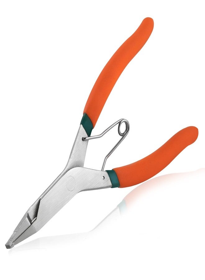 SPEEDWOX 9 inch Angle Tip Lock Ring Pliers with Hole Special Circlip Plier Angle Tip Retaining Ring Pliers Snap Ring Pliers Ring Removal Tool C-clip for Removing Installing Gearshift Locking Rings - Image 1