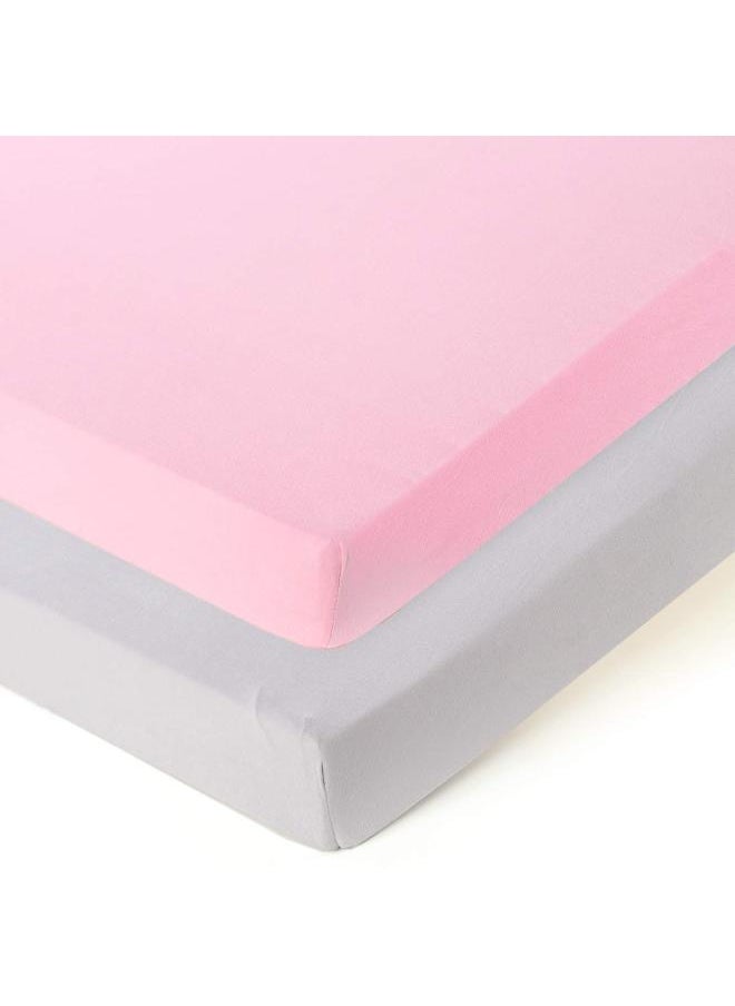 Moro Moro Soft & Breathable Mini Crib Sheet – 100% Cotton  - Image 1