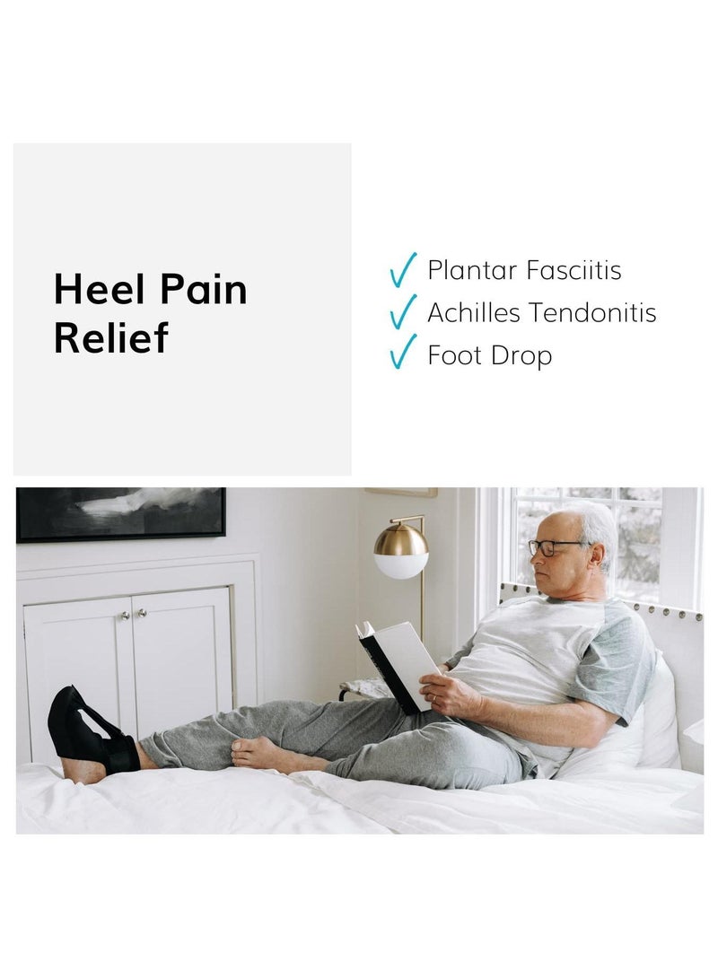 Sweet seven Plantar Fasciitis Night Splint Sock, Supportive Foot Brace for Pain Relief, Stretching Boot for Sleep and Recovery, Suitable for Right or Left Foot, Achilles Tendonitis and Heel Pain L - Image 3