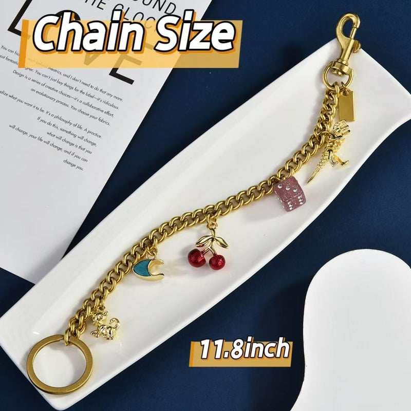 Sbredit Bag Charm,Purse Charms for Handbag,Bag Chain Charm for Women - Image 5