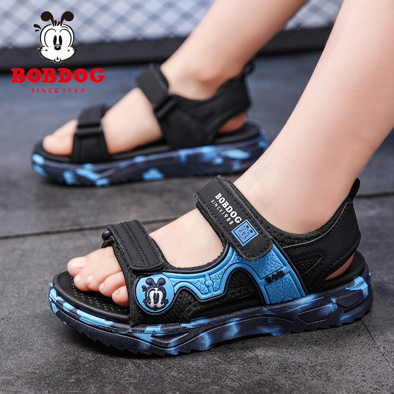 Babudou Children'S Shoes, Kids' Beach Sandals, New Summer Models For Boys, Medium And Large Children'S Sandals, Non-Slip For Toddlers - Image 2