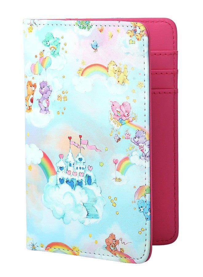 SALLY ROSE Care Bears Passport Holder for Travel Official License, Cute Passport Cover for Women, Care Bear Passport Protector - Image 1