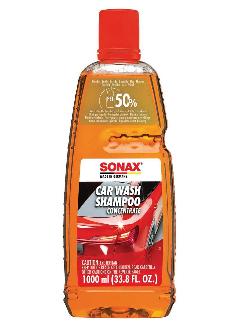 SONAX Car Wash Shampoo Concentrate High-Foaming 1000ML - Image 2