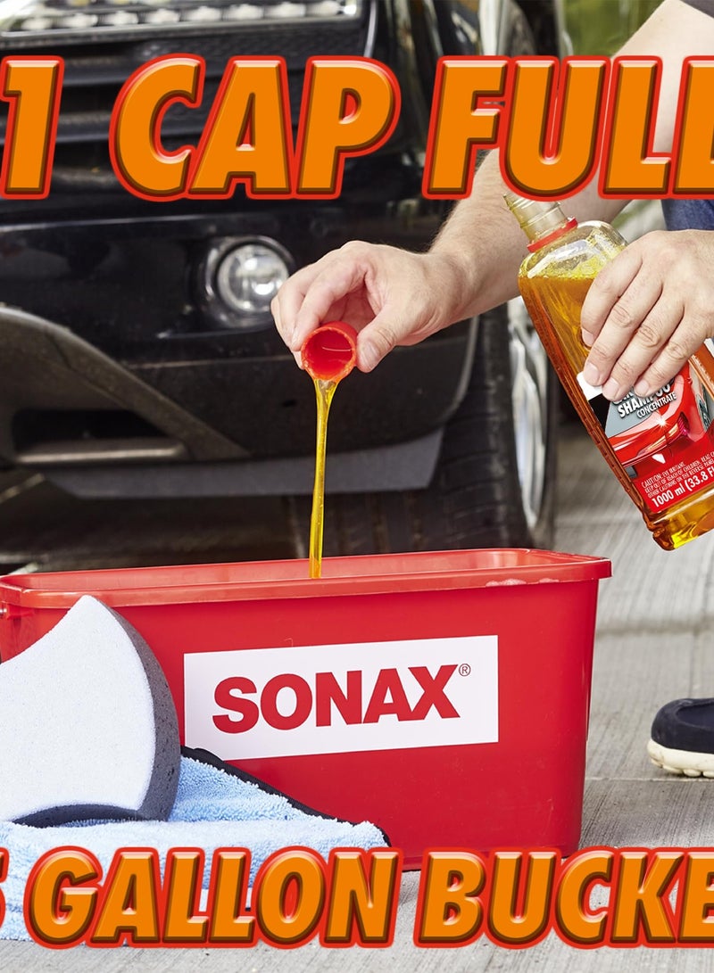 SONAX Car Wash Shampoo Concentrate High-Foaming 1000ML - Image 5