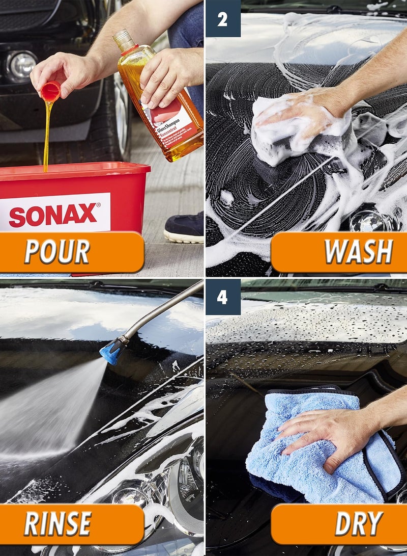 SONAX Car Wash Shampoo Concentrate High-Foaming 1000ML - Image 4
