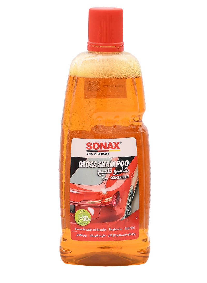 SONAX Car Wash Shampoo Concentrate High-Foaming 1000ML - Image 1
