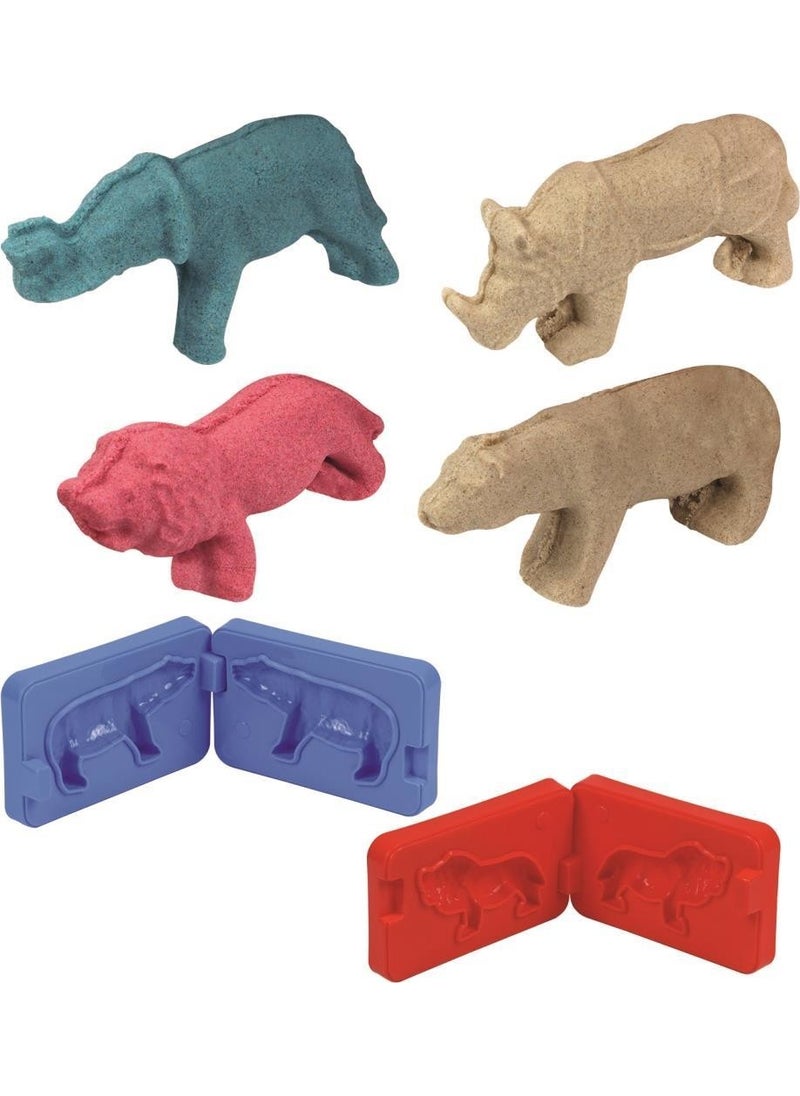 Heroes - 3D Molded Forest Animals Kinetic Sand Set 500 gr KUM-034 - Image 1