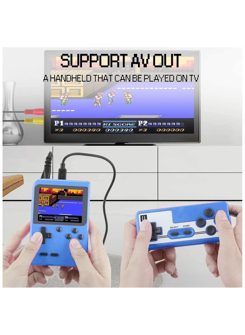 W OUTWIT Retro Handheld Game Console, Portable Video Game Console for Children with 400 Classical FC Games 3.0-Inch Screen 1020mAh Rechargeable Battery... - Image 4