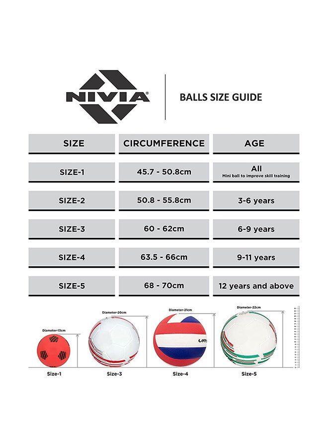 Nivia Step Out & Play Blade Football | Size 3 | Machine Stitched | Hobby Playing Ball | Soccer Ball - Image 5