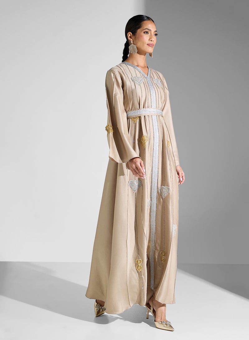 hayas closet Embellished Maxi Dress - Image 5