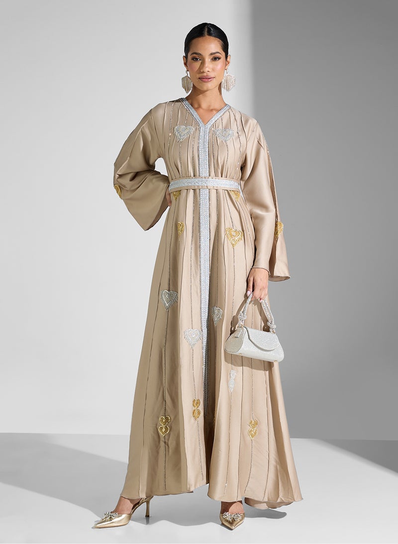 hayas closet Embellished Maxi Dress - Image 1