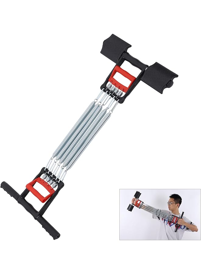 S-TOP 5 Spring Chest Expander Spring Arm Muscle Expander 3 in 1 Fitness Equipment for Home Gym - Image 1