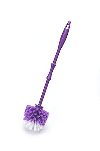 AIR O MATIC AIR O MATIC Plastic Round Toilet Brush Pack of 2Multicolour 