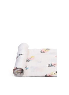 Anvi Baby Organic Cotton Muslin Swaddle New Feathers - pzsku/Z5D75FBCB7D0F3573BE88Z/45/_/1666172857/fe5b3ad6-1b24-4dbb-a797-b78ab255a959