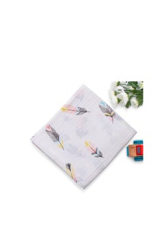 Anvi Baby Organic Cotton Muslin Swaddle New Feathers - pzsku/Z5D75FBCB7D0F3573BE88Z/45/_/1700295435/7988f3cd-4df4-43a4-b599-e88c91102ab3