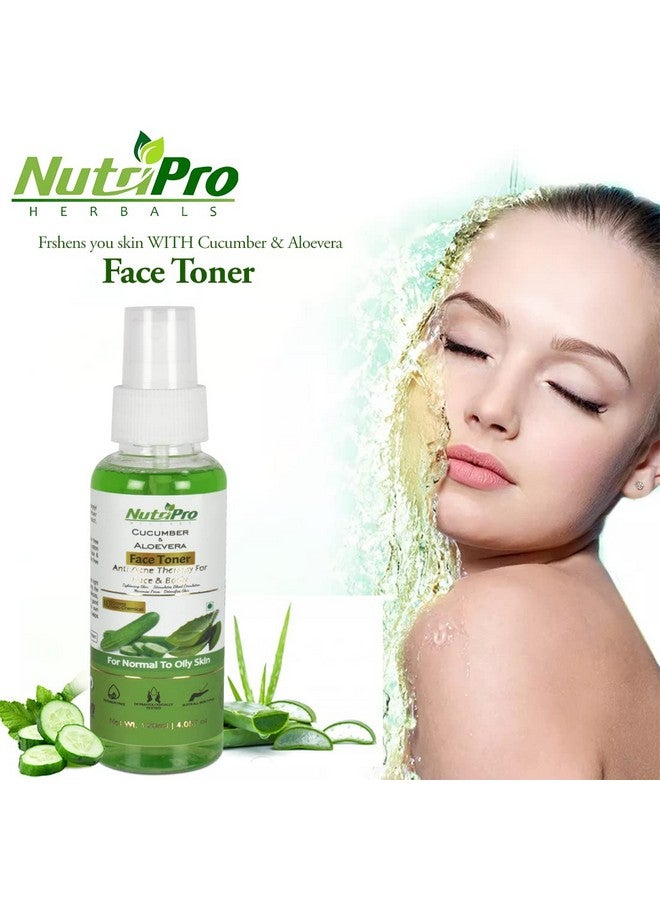 NutriPro Ubtan Face Wash With Cucumber & Aloevera Toner 240ML| Enriched With Turmeric & Natural Essence Cucumber & Aloevera | For Glowing & Tan Removing - Image 3