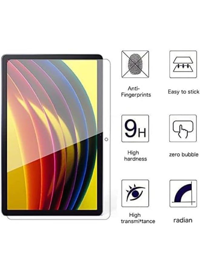 Screen Protector for Lenovo Tab P11 / Tab P11 Plus Tablet, Tempered Glass Screen Protector with 9H Hardness, 2.5D Arc Edge, Anti-Scratch, Anti-Fingerprint, Anti-Oil, Bubble-Free HD Clear Protection Film - Image 3