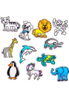 made by me Yes Made by Me Animal Suncatcher Refill Pack 12 pk by Horizon Group USA, Multicolor, one Size  - Image 4