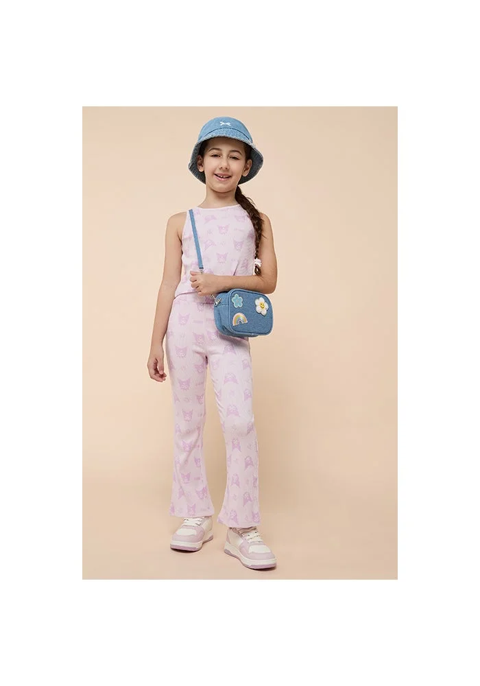 R&b Kuromi Print Clothing set