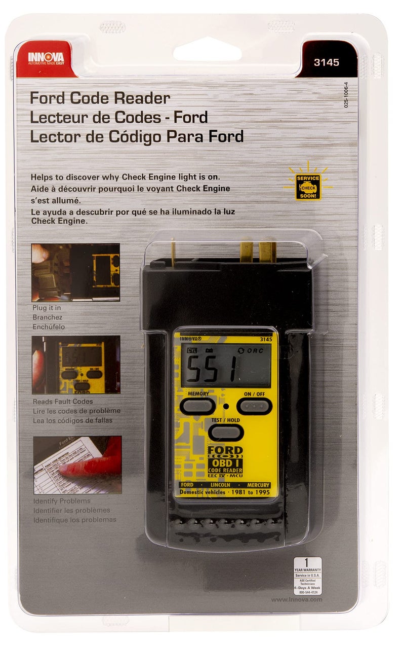 iNNOVA قارئ رموز OBD1 الرقمي من INNOVA 3145 لفورد - Image 5