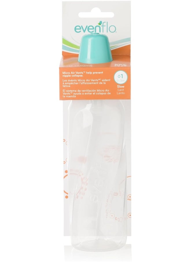 evenflo Evenflo Classic Clear Bottle without BPA, 8 Ounce  - Image 1
