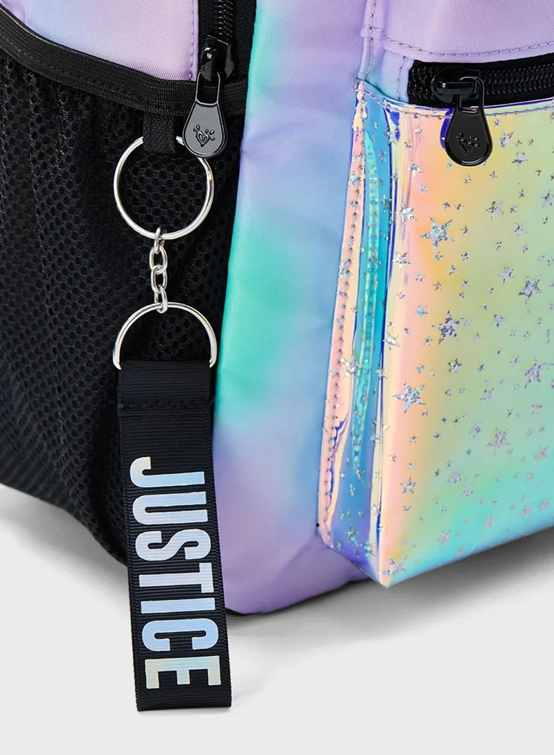 Justice Kids Tie Dye Backpack