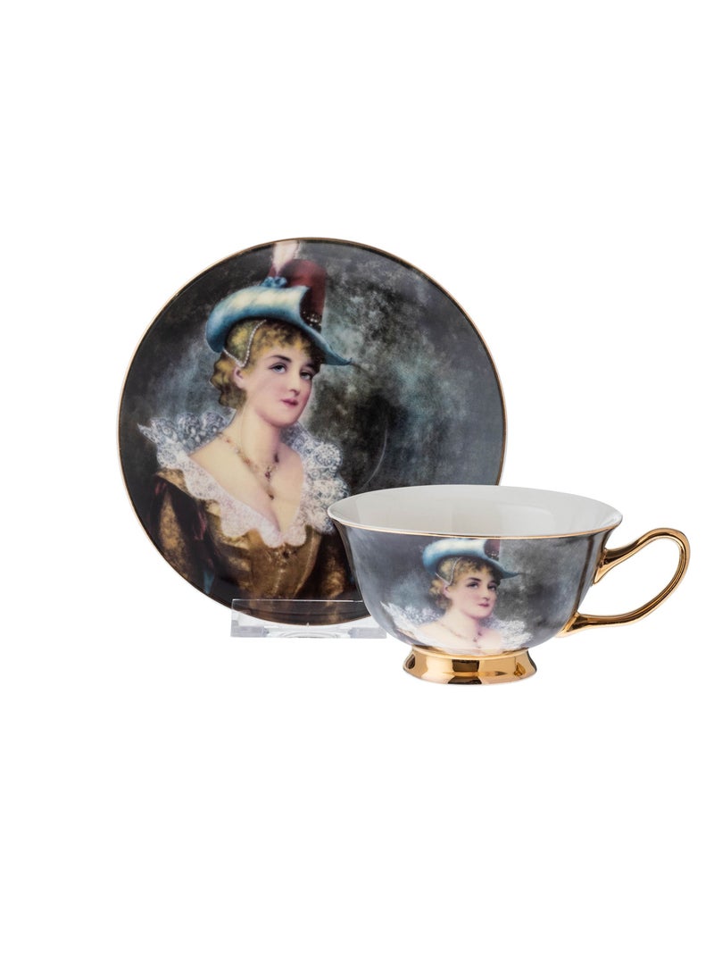 Dania - Tea Cup And Saucer Set Of 200 Ml - Image 1