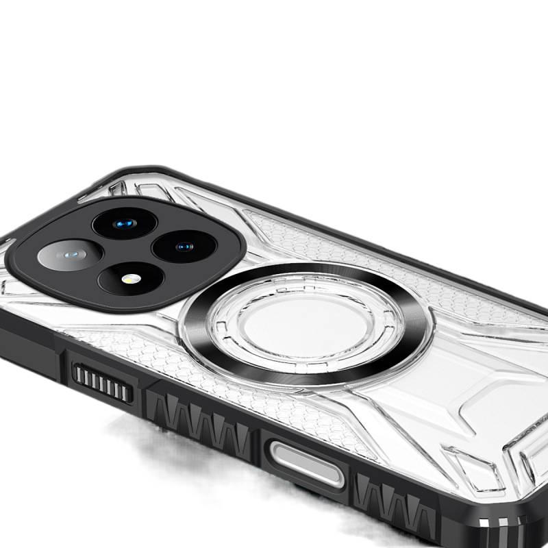 غطاء MagSafe بPC لـ Redmi Note 14 باللون بنفسجي مضاد للانزلاق مغناطيسي مع مغناطيس قوي وحماية من السقوط مع مقاوم للصدمات مع قبضة مضادة للانزلاق للرحلات اليومية لترتيب الأغراض - Image 5