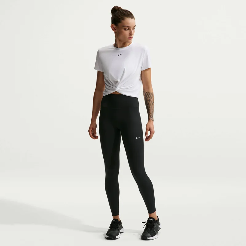 Nike Women's One Dri-FIT Seamless Front Full-Length Training Leggings