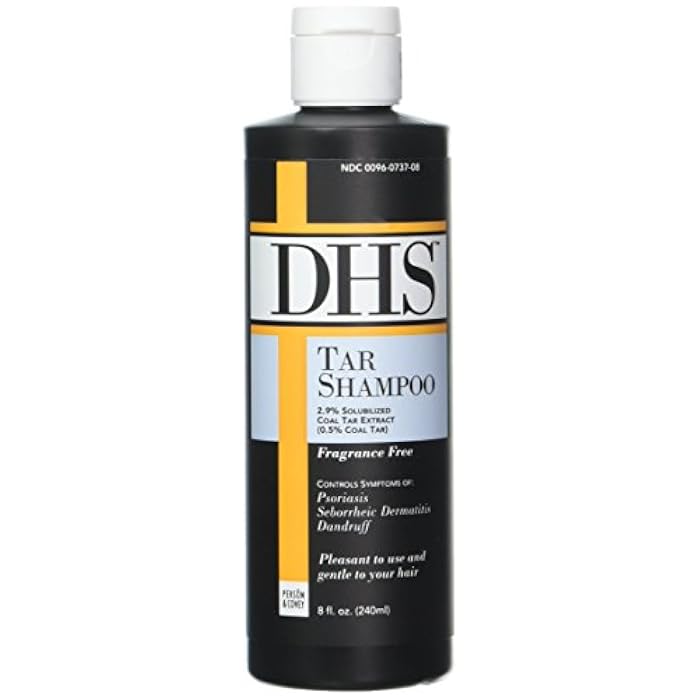 DHS Person and Covey DHS Tar Shampoo - 8 Oz, Pack of 2 - Image 1