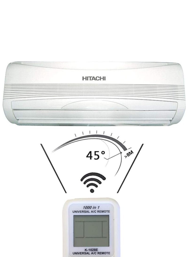 ELTRAZONE Universal Remote Control Air Conditioner for Air Conditioning Ariagel, Carrier, Daikin, Gree, Artston, Hitachi, LG, Mitsubishi, Samsung, York and other brands with automatic search function with Battery - Image 3