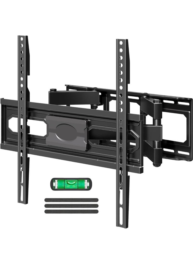 TV Wall Mount for 32-65 Inch Flat Curved LED LCD TVs - Full Motion, Tilt, Swivel, Dual Articulating Arms, Max VESA 400x400mm, 99lbs Max Load - Image 1