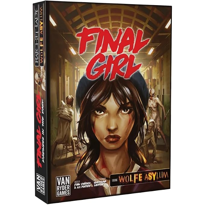 فان رايدر جيمز لعبة لوحية رعب - الفتاة الأخيرة - جنون في الظلام (صندوق الفيلم الروائي، الصندوق الأساسي مطلوب)، لعب فردي، مدة اللعب من 20 إلى 60 دقيقة، للأعمار من 14 سنة فما فوق - Image 3