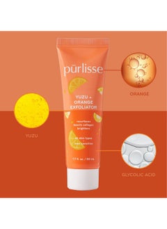 Purlisse Purlisse Yuzu + Orange Exfoliating Face Polish  - Image 2