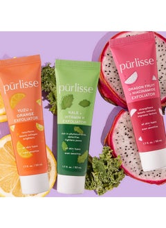 Purlisse Purlisse Yuzu + Orange Exfoliating Face Polish  - Image 4