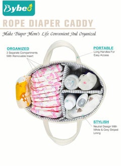 Baby Diaper Caddy Organizer, Extra Large Nursery Diaper Basket, Portable Changing Table for Baby Boy/Girl, Perfect Gift for Newborn, Baby Must-Haves - pzsku/Z5D77299747D94F305673Z/45/_/1721470806/e3f814e7-9e68-4576-9890-3f299f4d494a