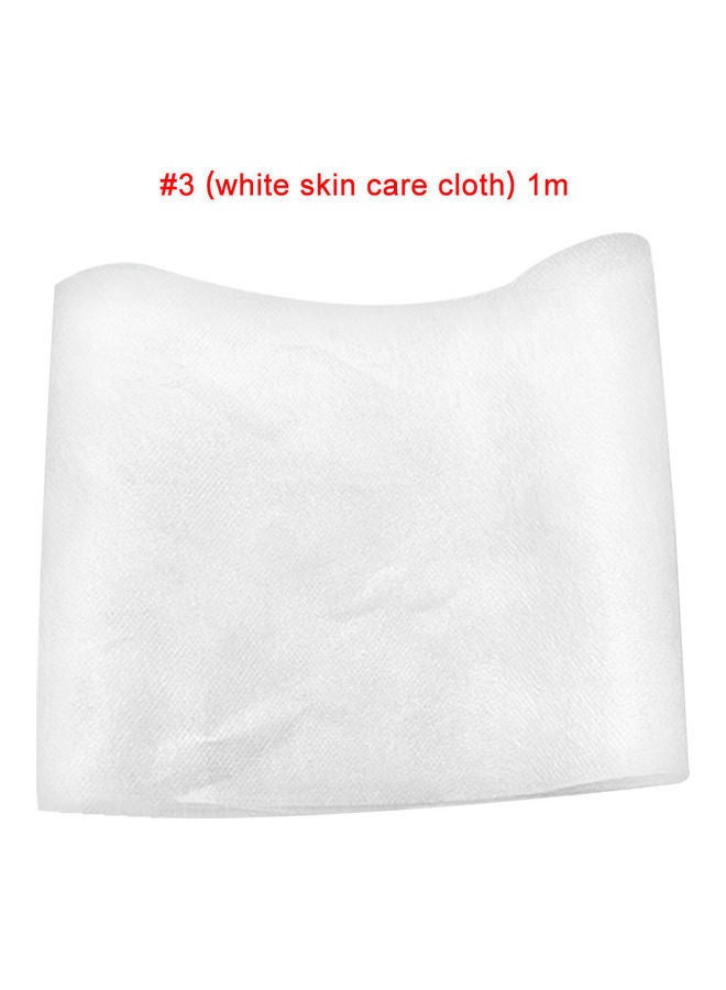 NIBEMINENT Non-Woven Fabric Melt-Blown DIY Close Skin Cloth Mask White 5 x 2cm  - Image 4