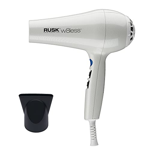 RUSK Engineering W8less Professional 2000 Watt Dryer, 7 Speed Settings, Lightweight. - Image 1