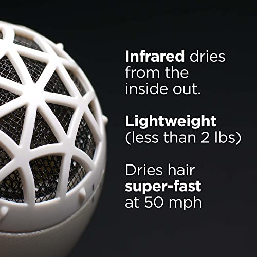 RUSK Engineering W8less Professional 2000 Watt Dryer, 7 Speed Settings, Lightweight. - Image 5