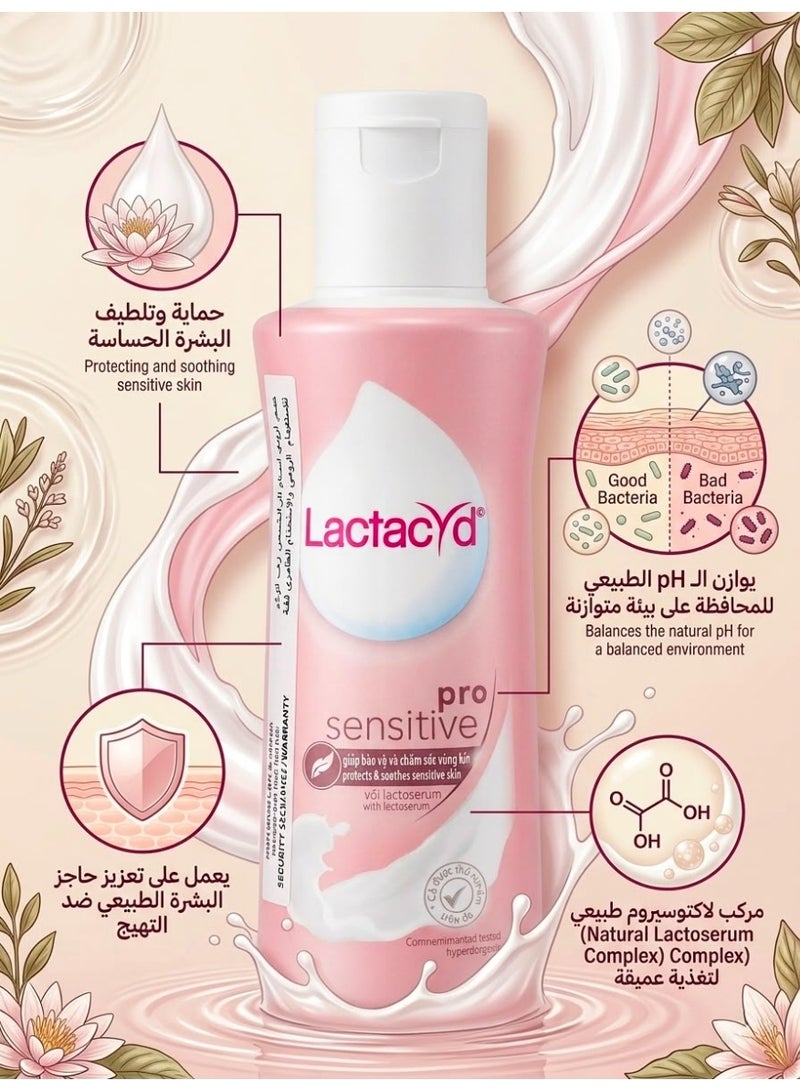 lactacyd Pro Sensitive Feminine Wash 150 ml - Image 2