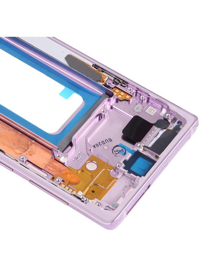 erorex For Samsung Galaxy Note9 SM-N960F/DS, SM-N960U, SM-N9600/DS  Middle Frame Bezel Plate with Side Keys (Purple) - Image 4