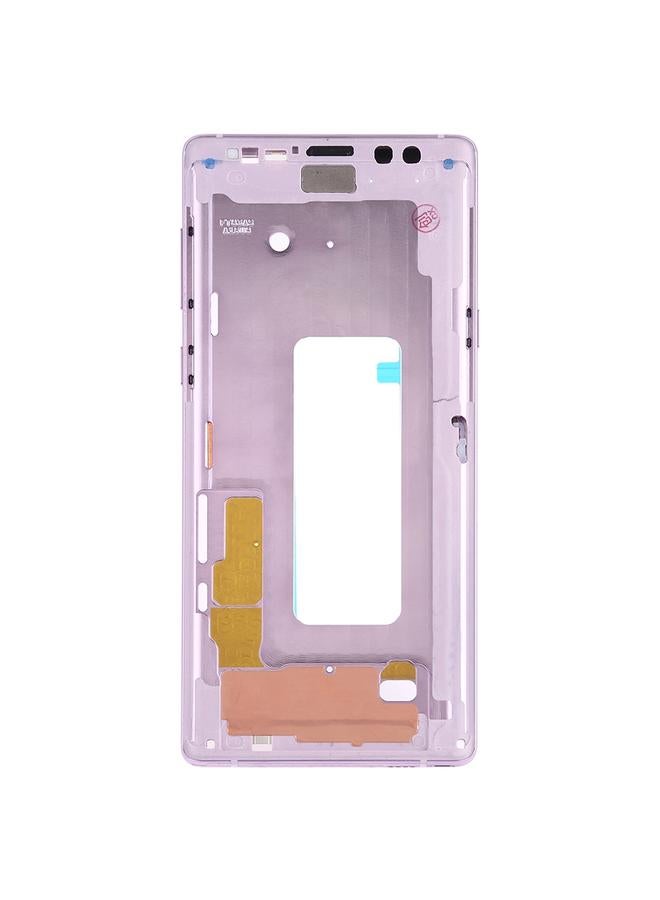 erorex For Samsung Galaxy Note9 SM-N960F/DS, SM-N960U, SM-N9600/DS  Middle Frame Bezel Plate with Side Keys (Purple) - Image 3