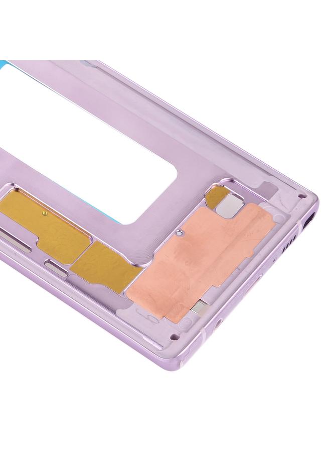 erorex For Samsung Galaxy Note9 SM-N960F/DS, SM-N960U, SM-N9600/DS  Middle Frame Bezel Plate with Side Keys (Purple) - Image 5